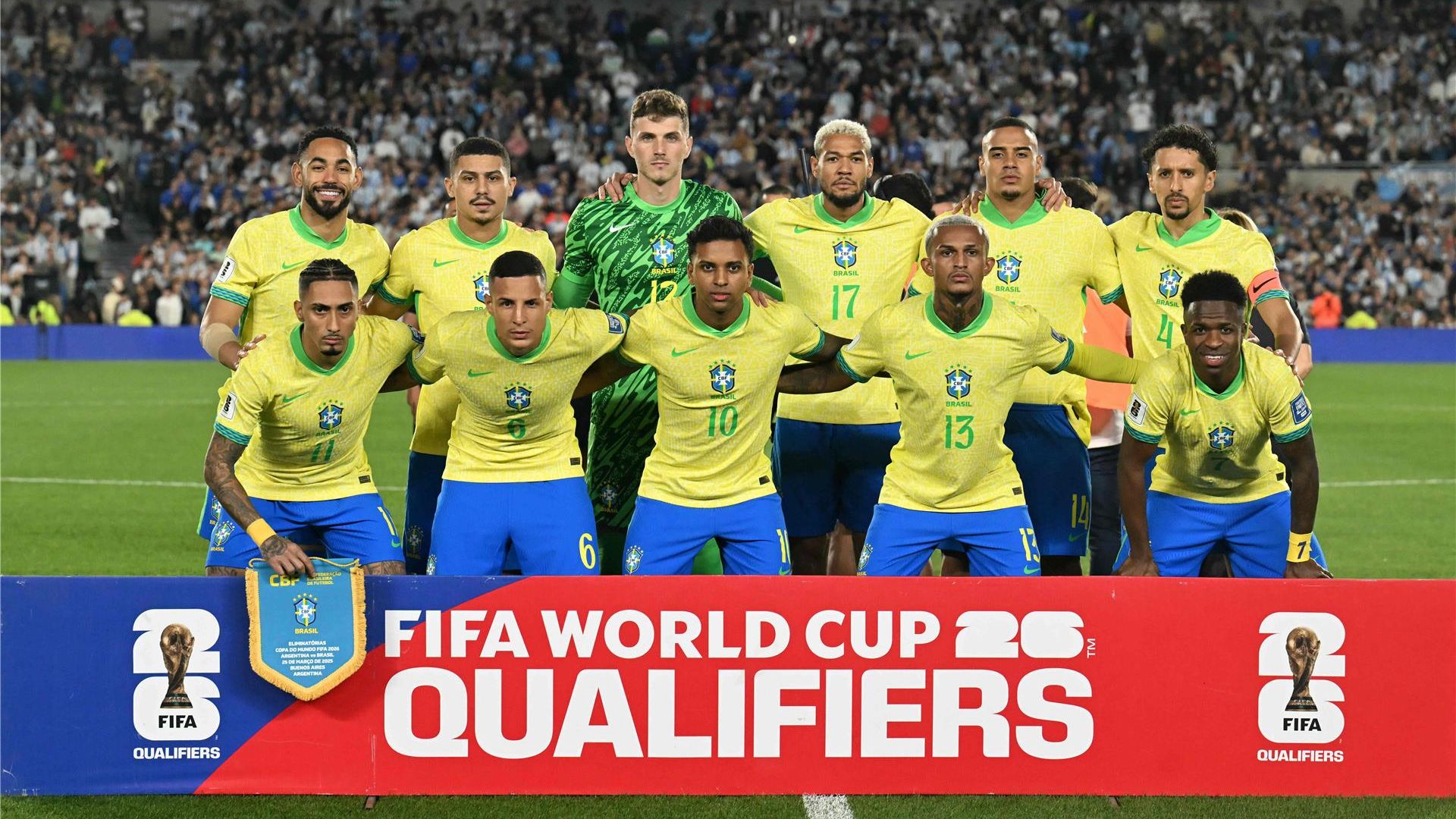 لاعبو منتخب البرازيل