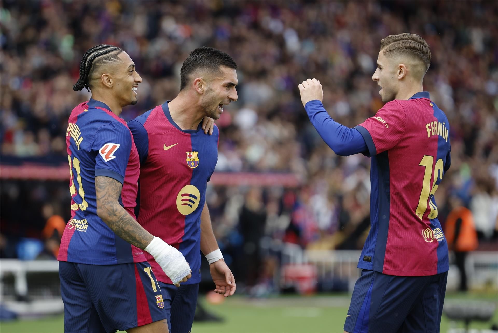 لاعبو برشلونة