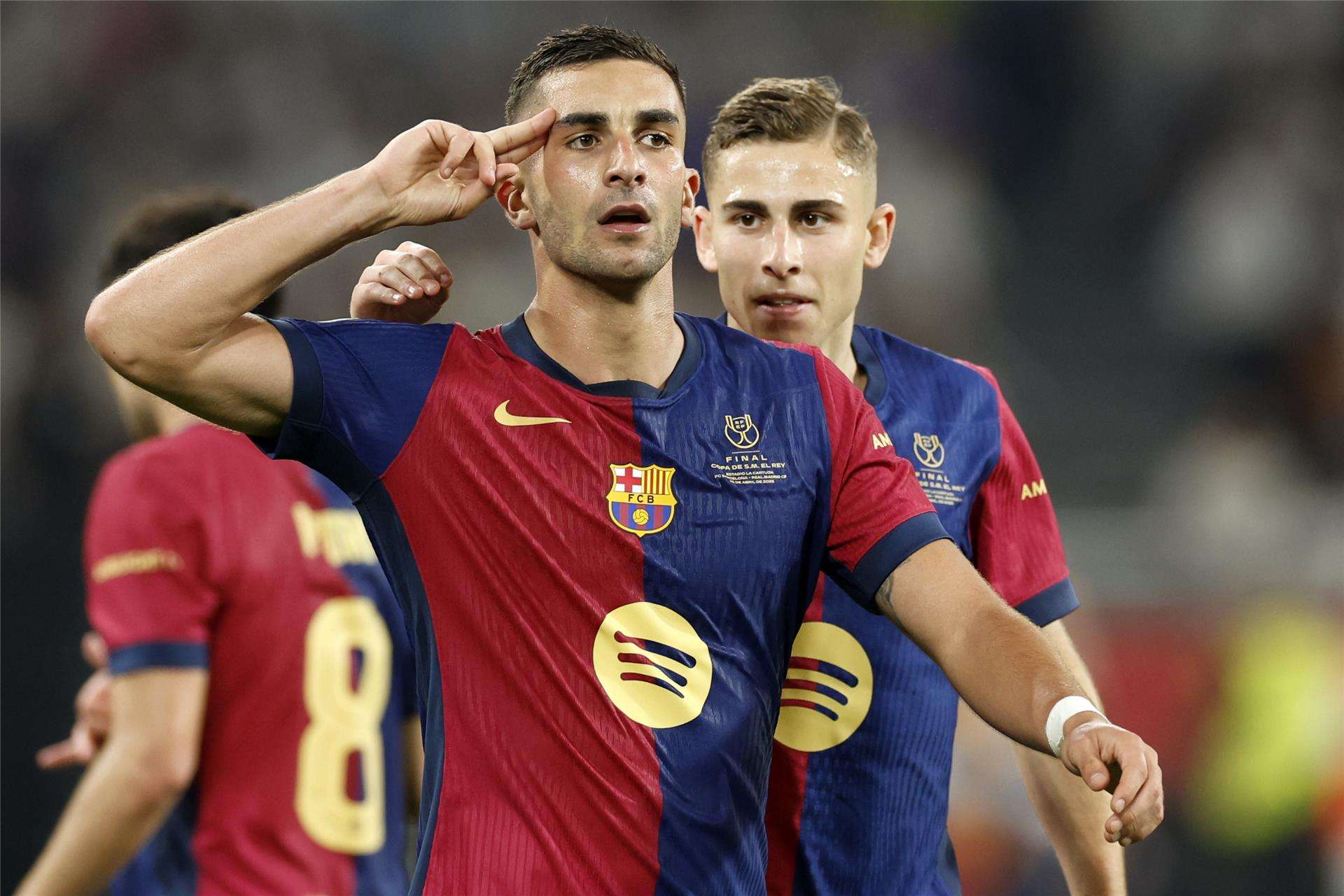 لاعبو برشلونة