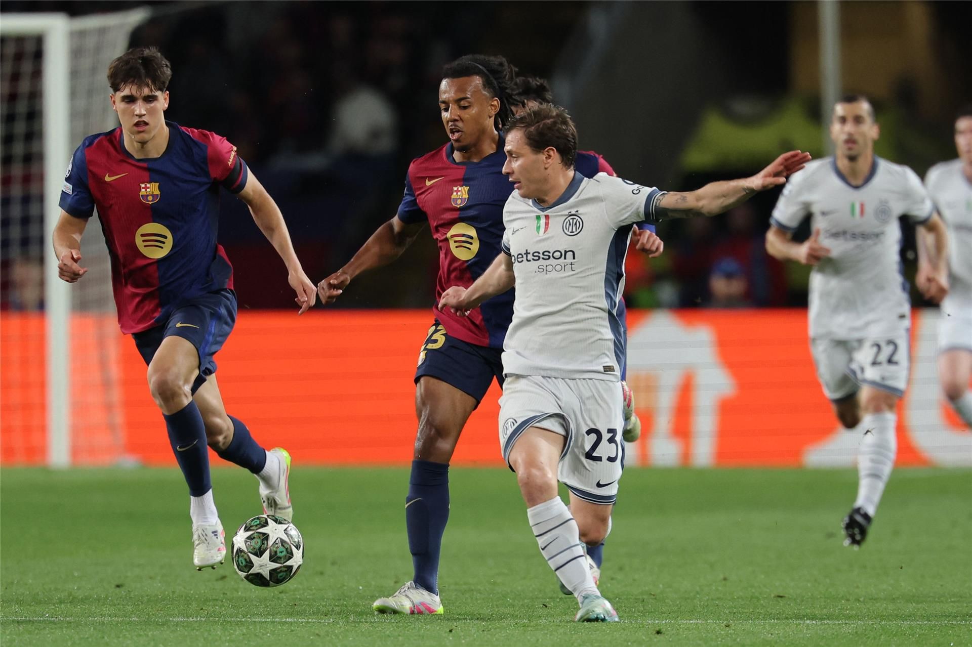 جانب من المباراة