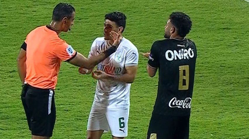 من المباراة