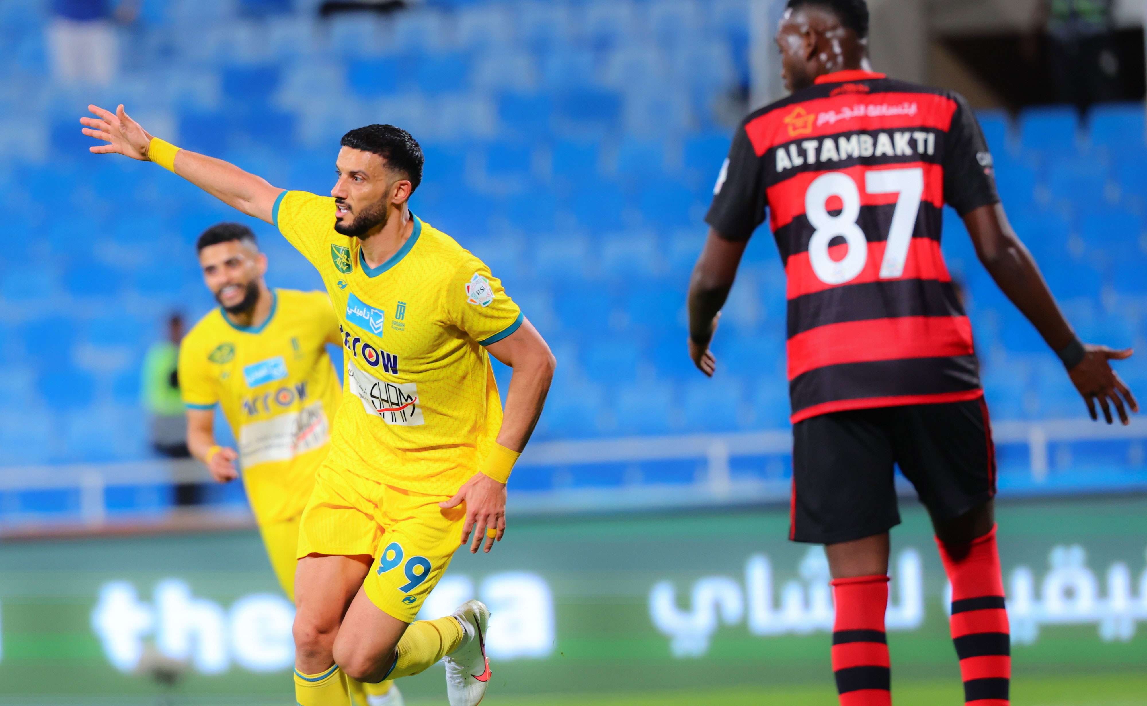 من فوز العروبة على الرياض