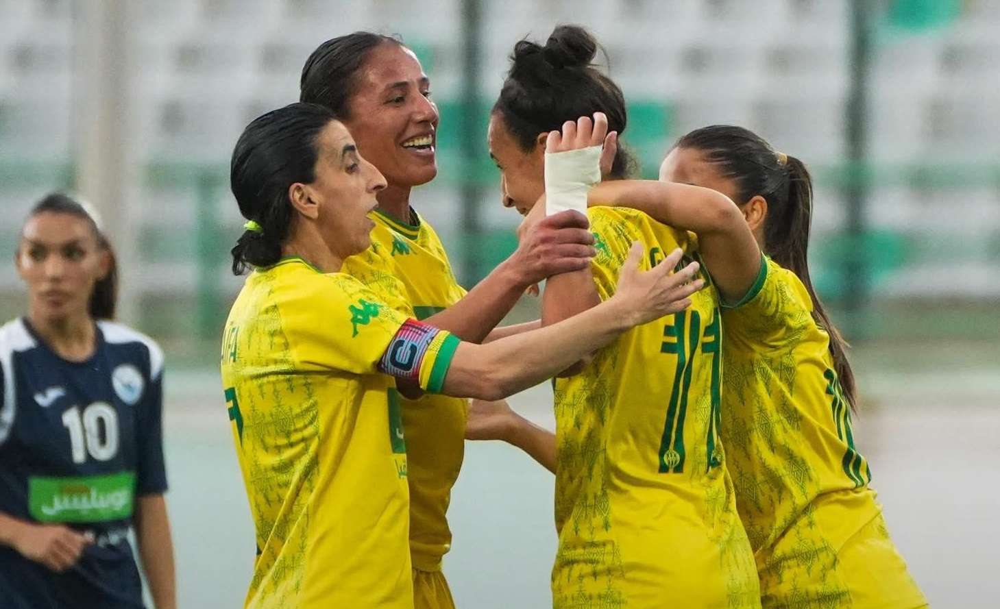 فرحة لاعبات شبيبة القبائل