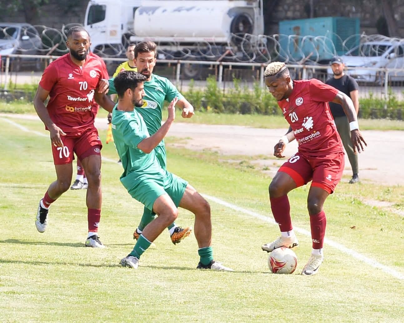 من المباراة