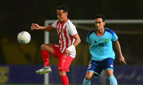 من المباراة