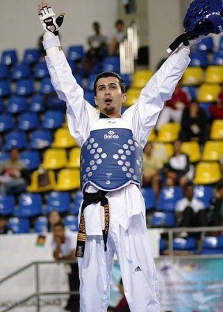 الأردني محمد أبو لبدة لحظة تأهله للاولمبياد