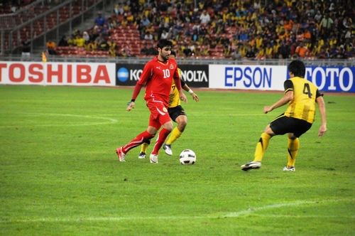 لقطة من المباراة