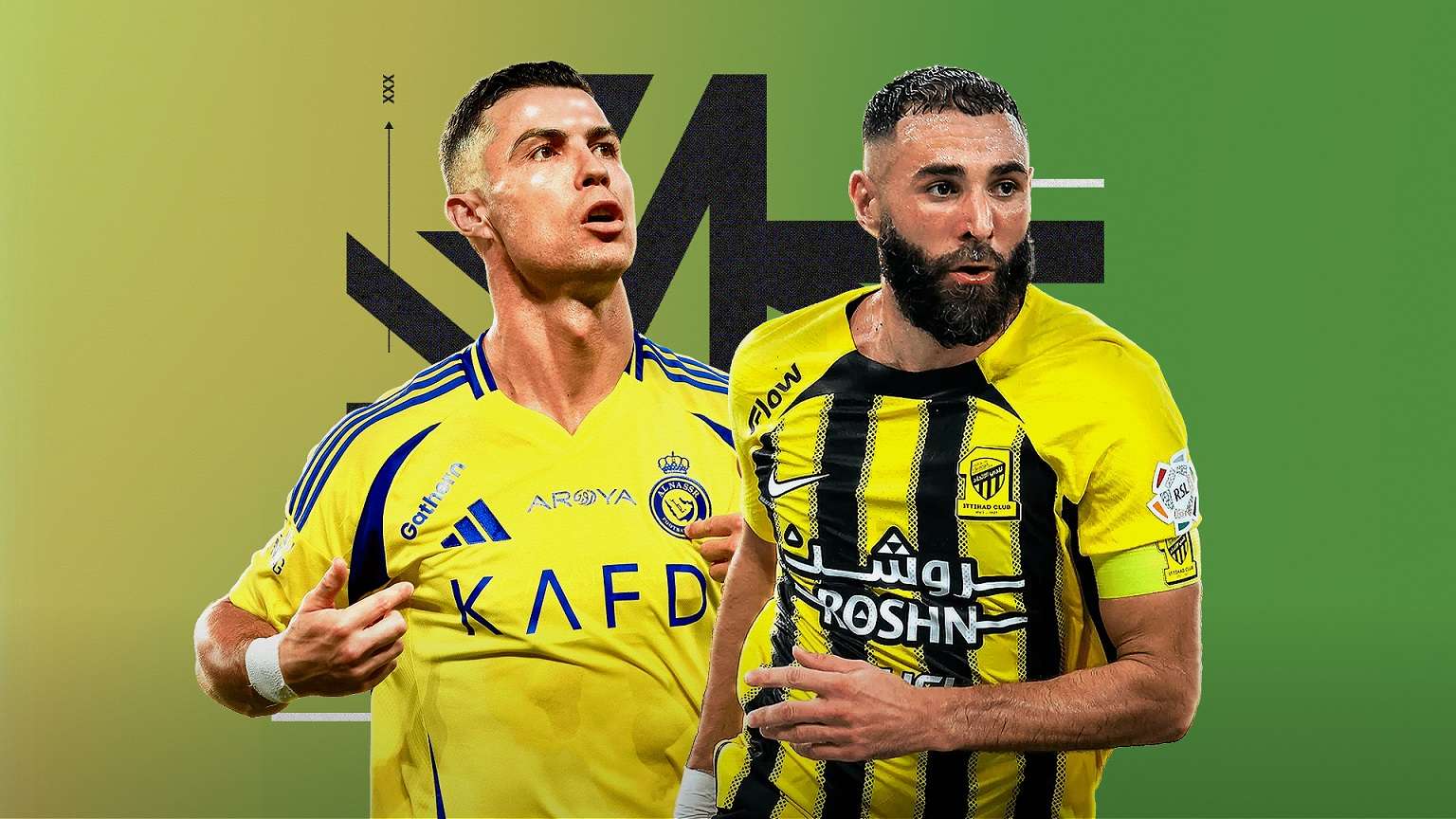 رونالدو وبنزيما