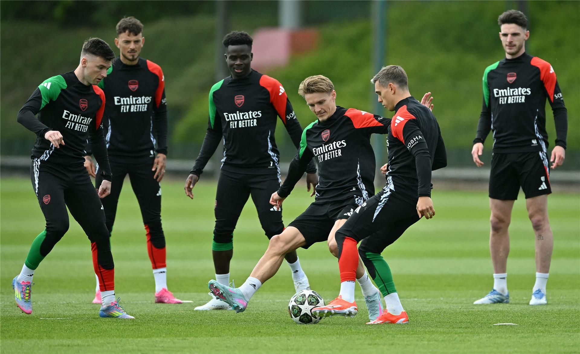 من تدريبات آرسنال