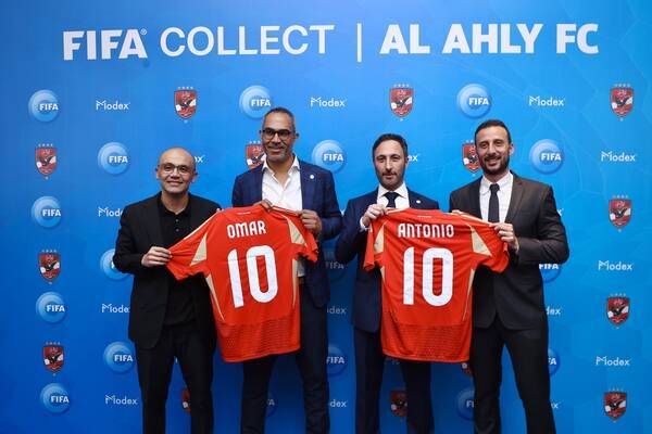 من مراسم توقيع الشراكة