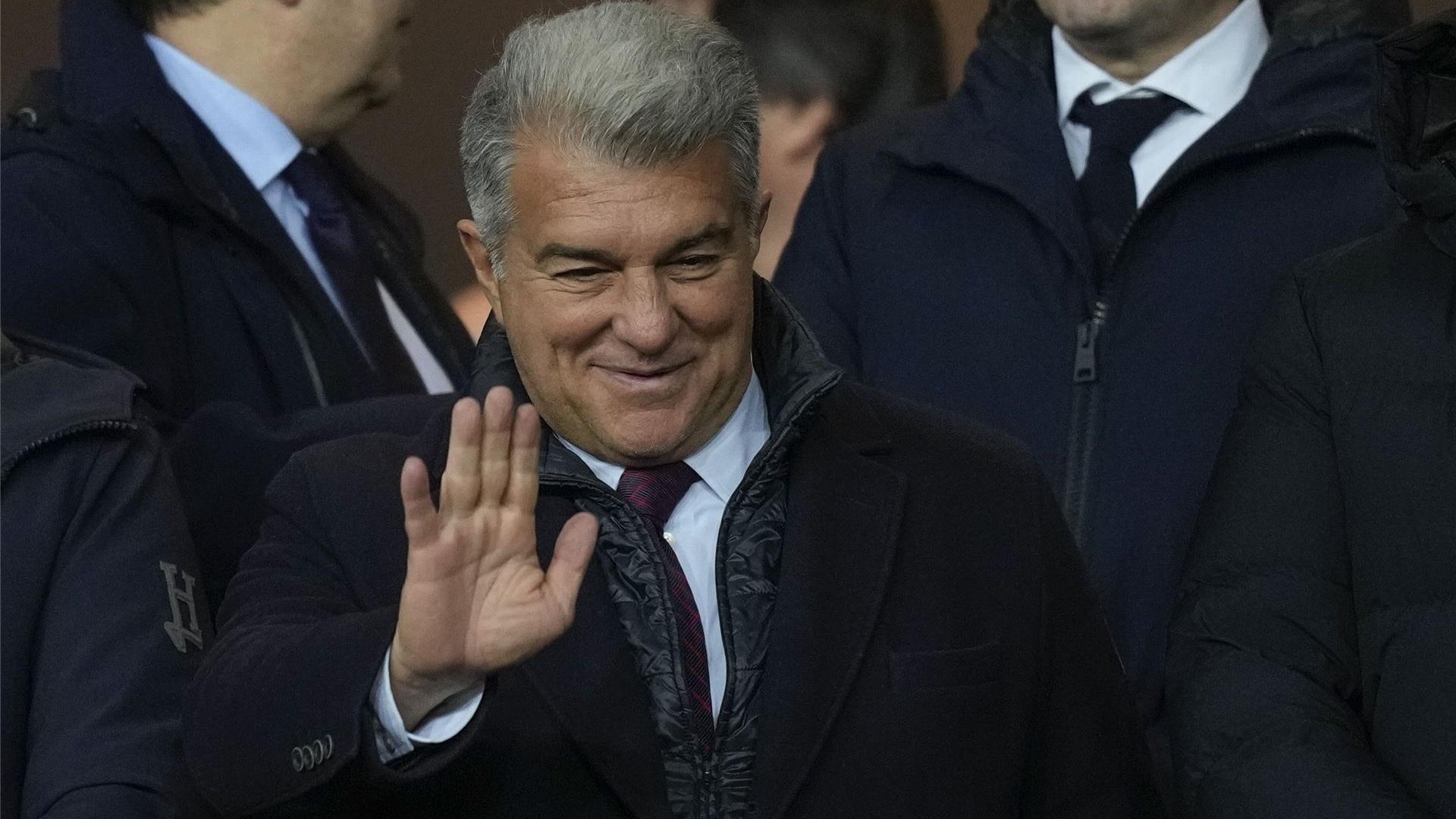 Barcelona president Laporta praised amid finances and revival