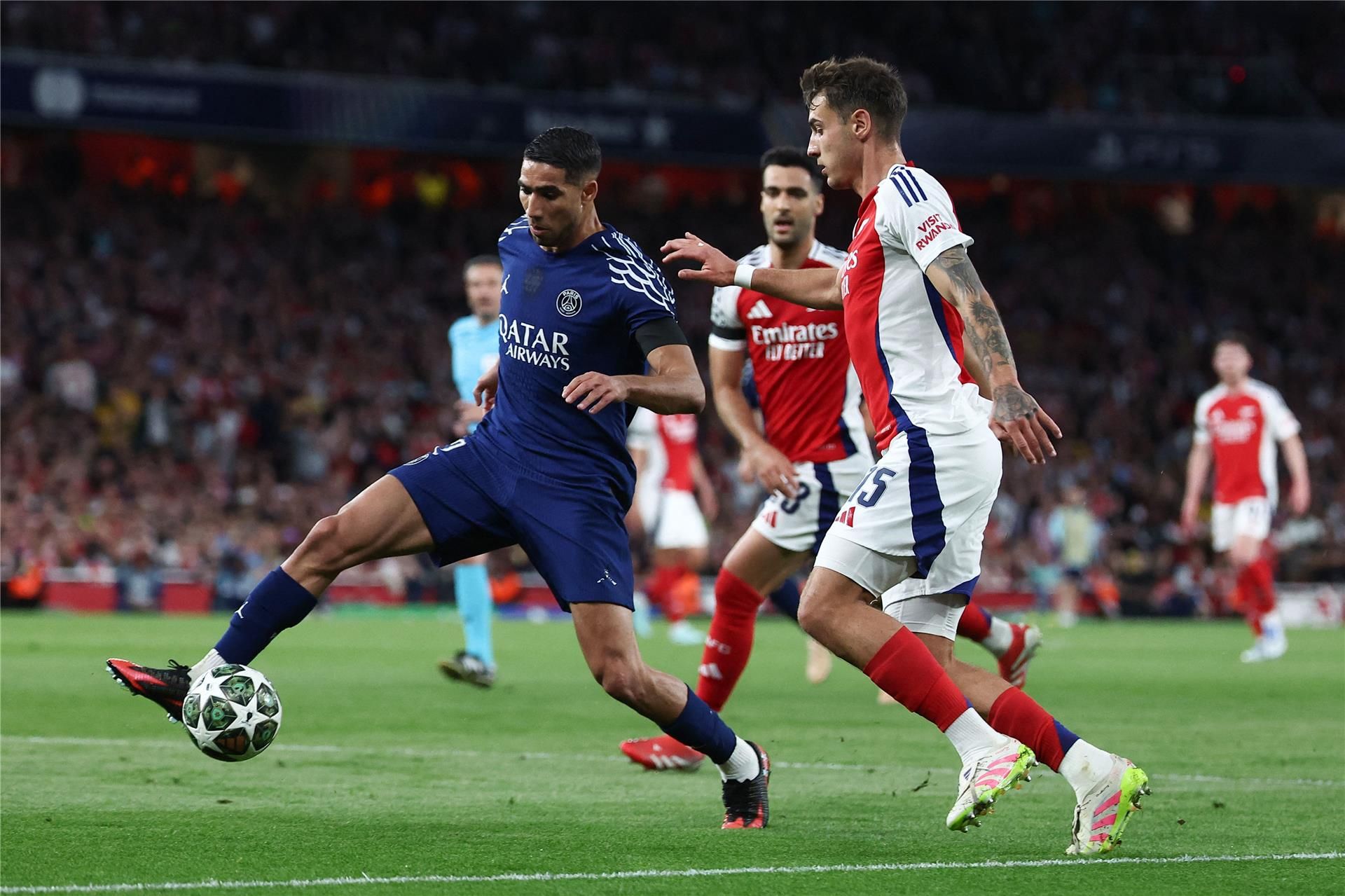 باريس وآرسنال من لقاء الذهاب