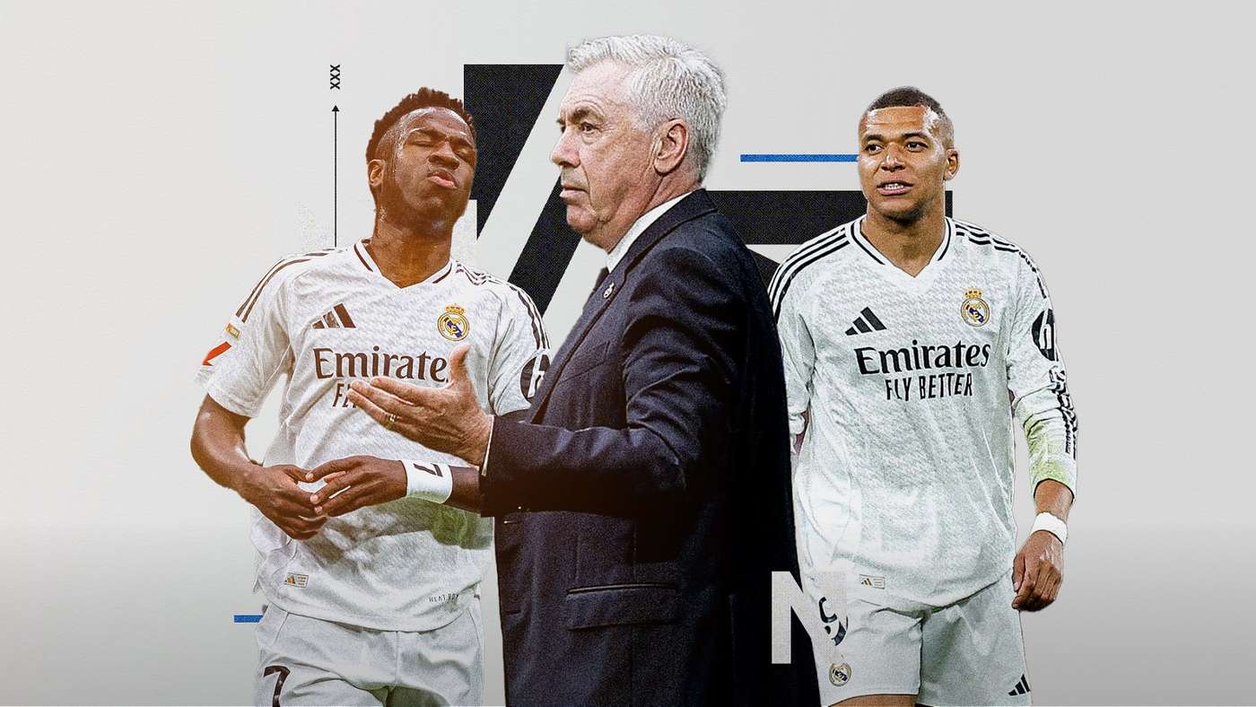 أنشيلوتي ومبابي وفينيسيوس