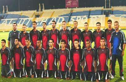صورة من تدريب الامس لنادي شباب الاردن من ملعب اللقاء