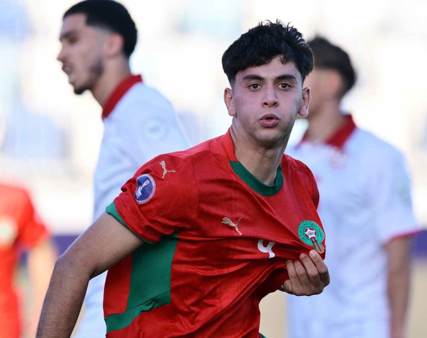 من المباراة