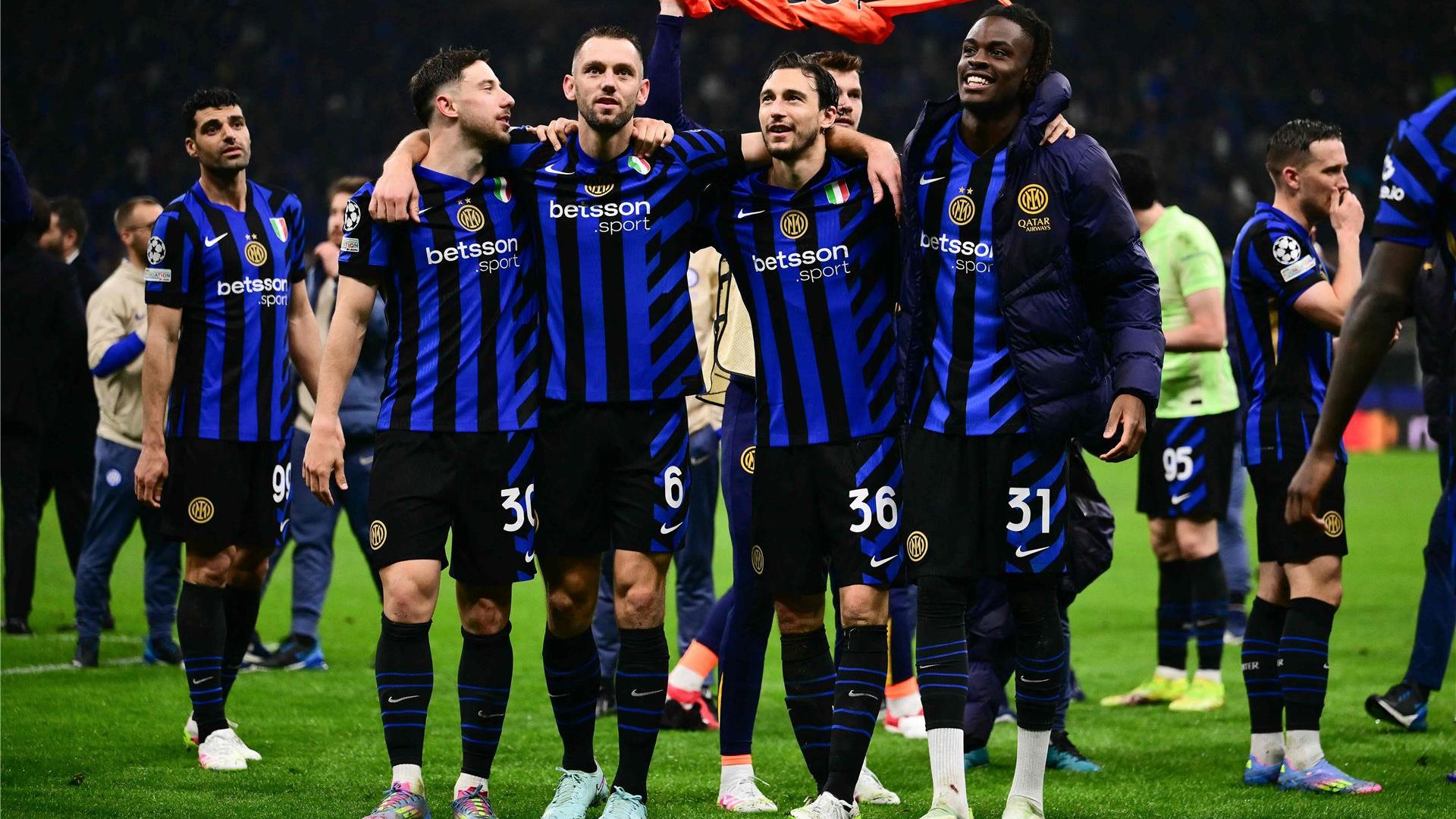 لاعبو إنتر ميلان