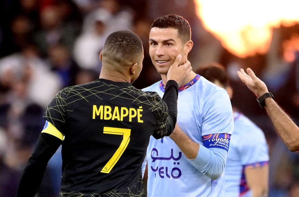 رونالدو ومبابي
