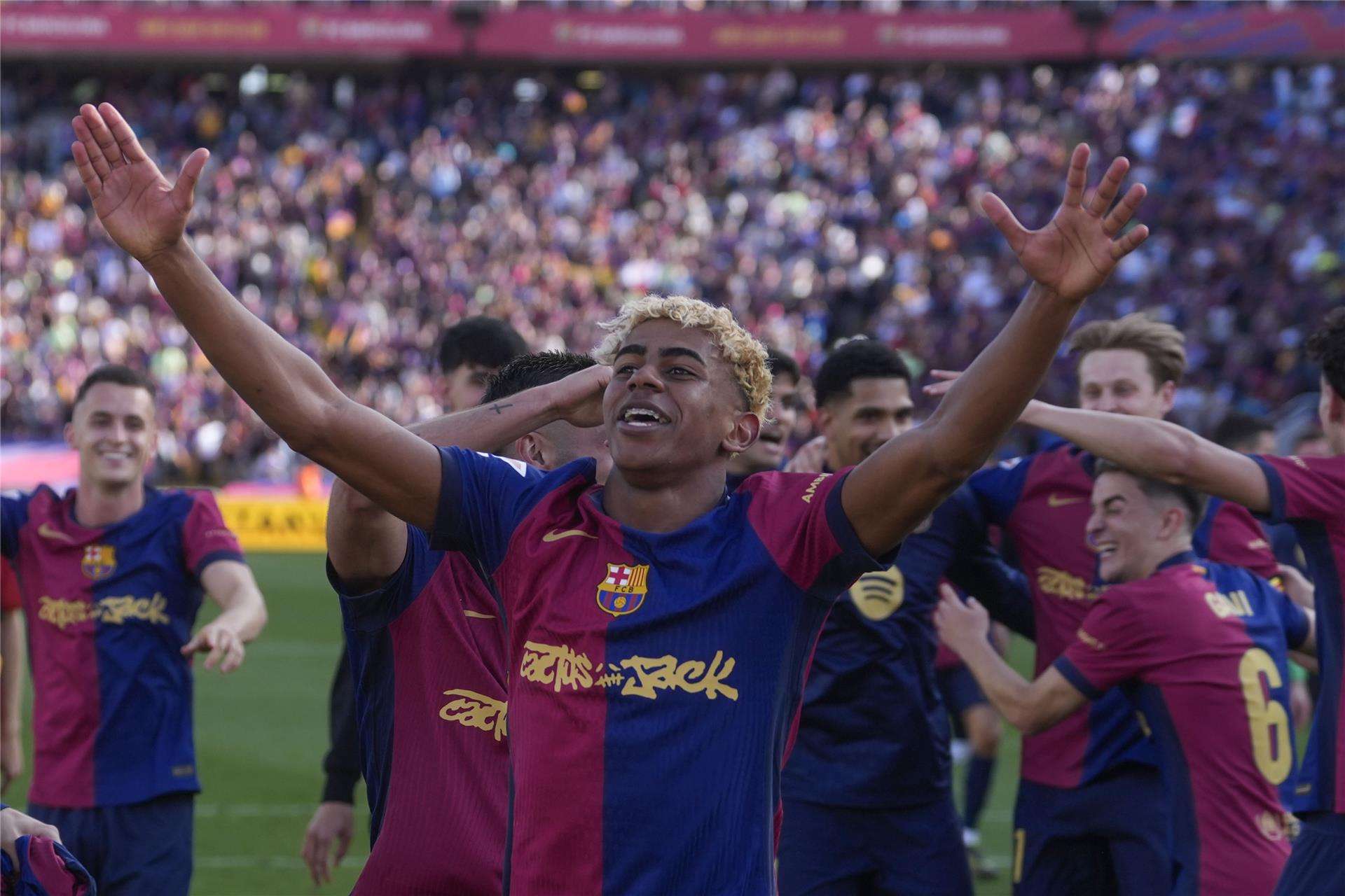 لاعبو برشلونة