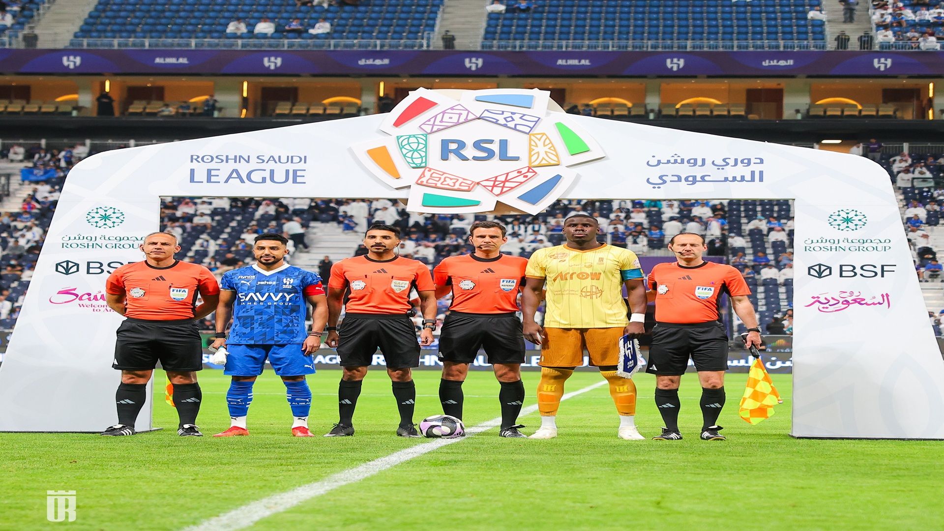 من مباراة الهلال والعروبة