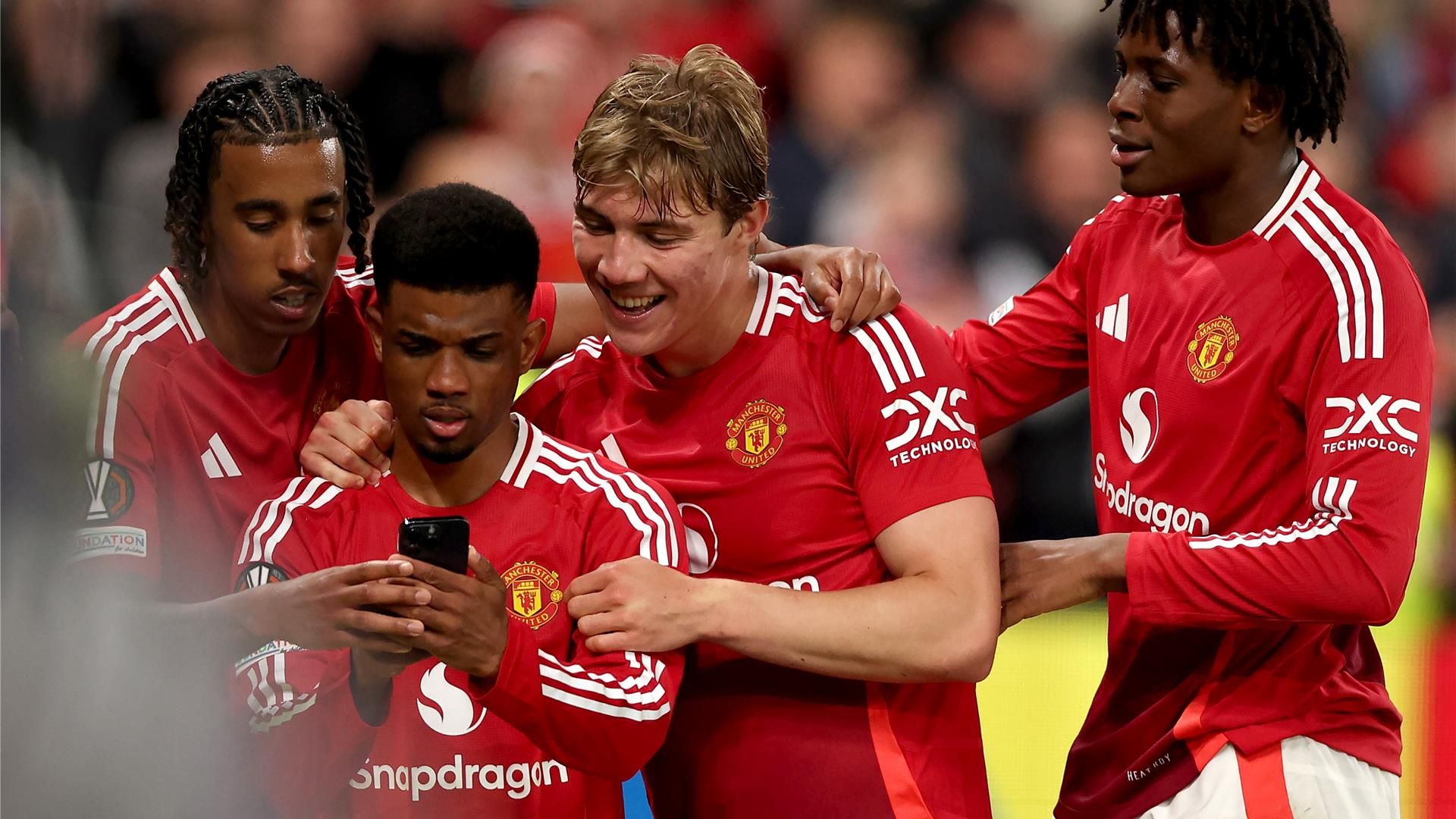 لاعبو مانشستر يونايتد