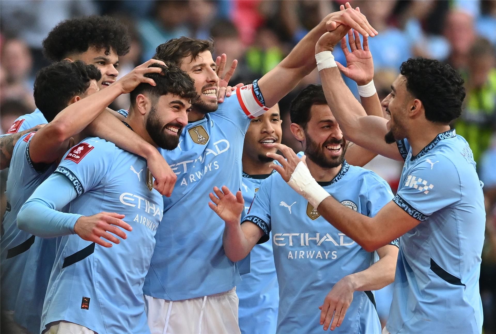 لاعبو مانشستر سيتي