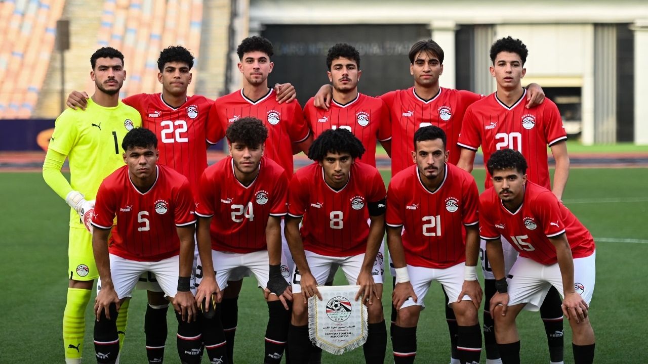 لاعبو منتخب مصر