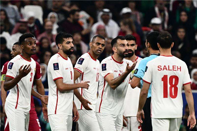 لاعبو منتخب الأردن