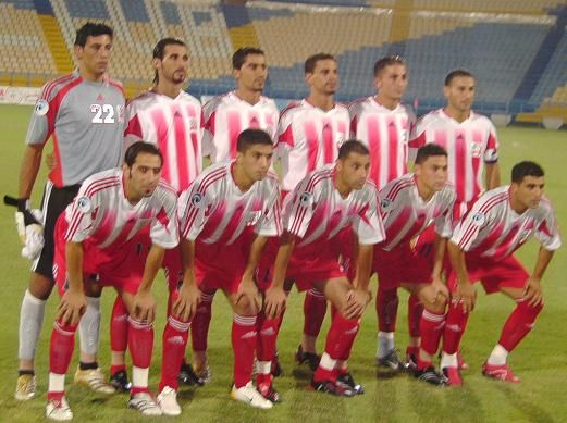صورة جماعية لنجوم شباب الاردن قبل اللقاء