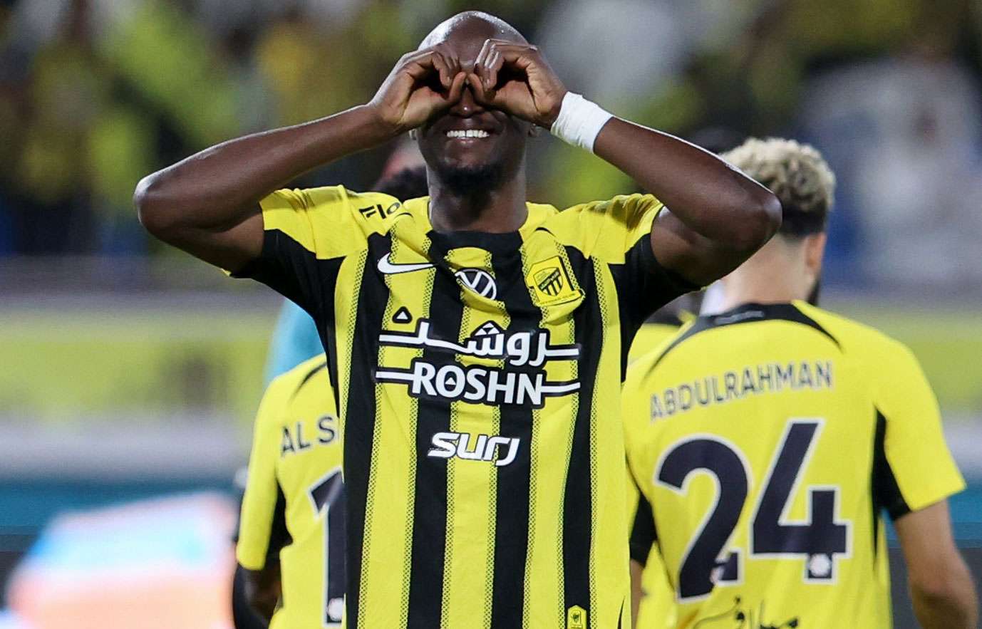 فرحة لاعبي اتحاد جدة