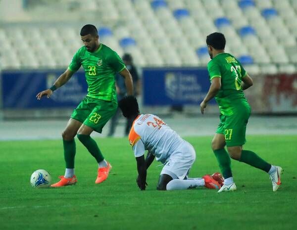 من المباراة