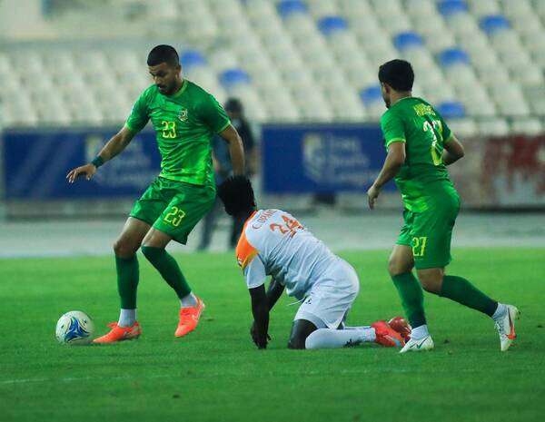 من المباراة