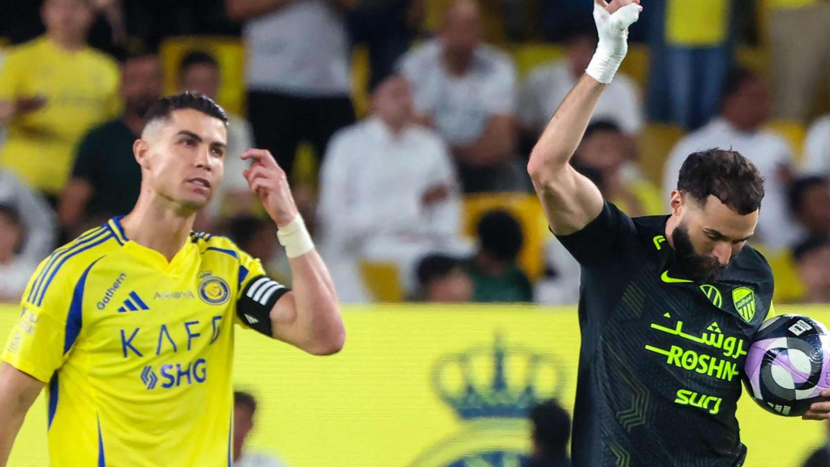 رونالدو وبنزيما