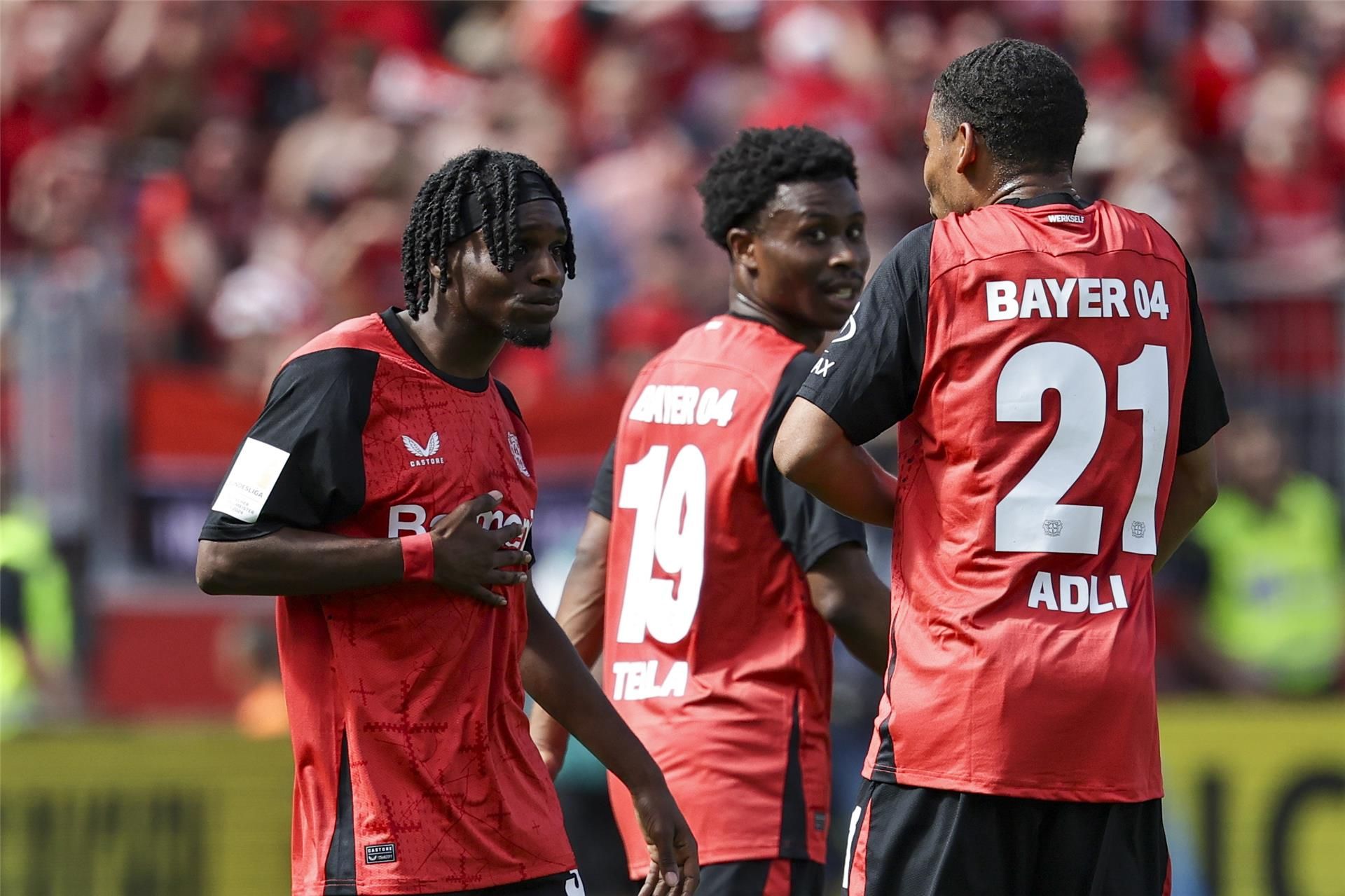 لاعبو باير ليفركوزن