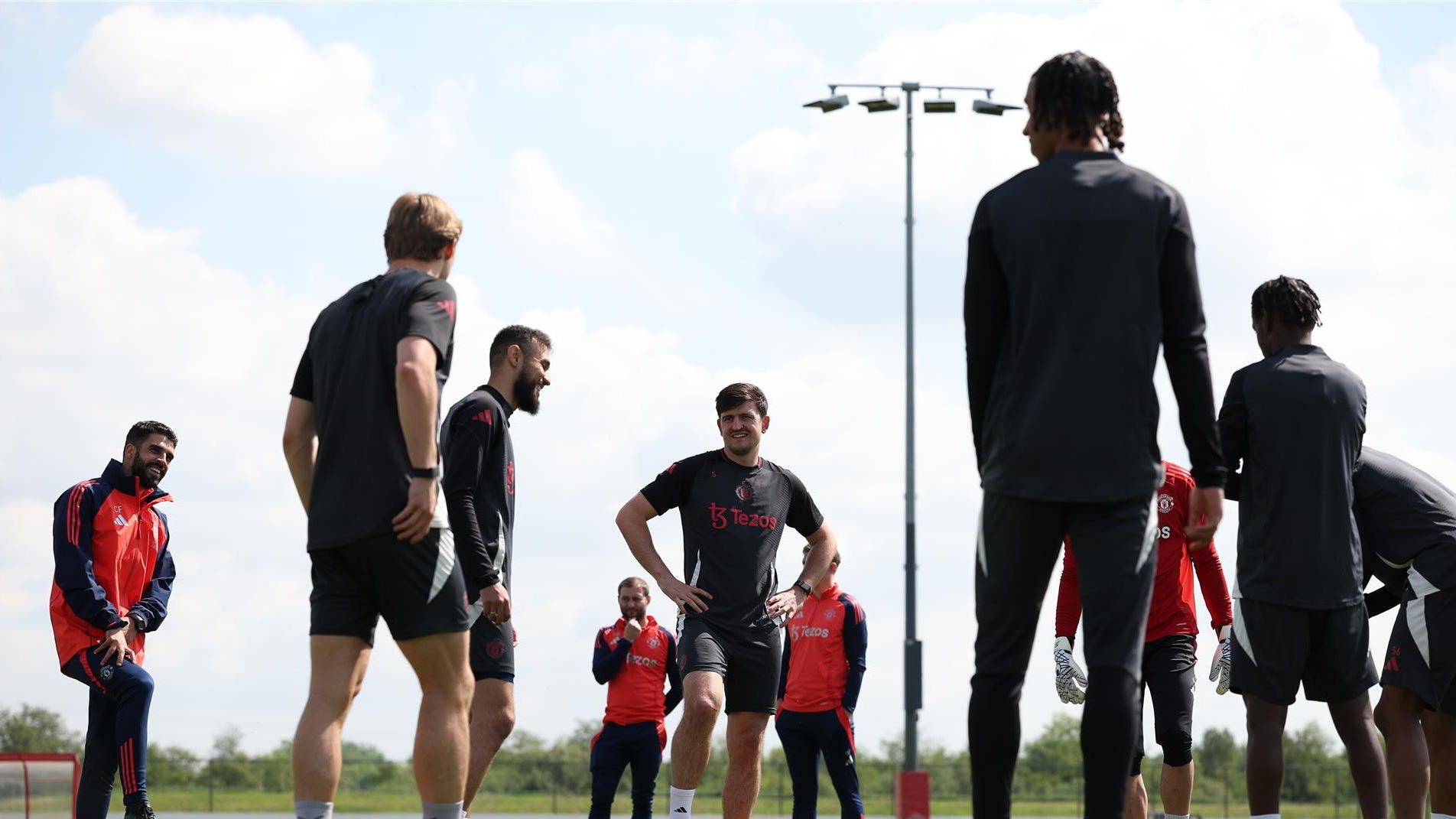 لاعبو مانشستر يونايتد