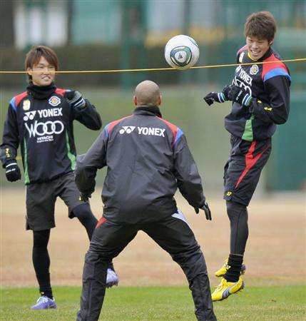 من التدريبات الأخيرة لفريق كاشيوا ريسول 