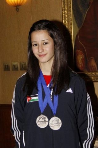 البطلة الأولمبية دانا حيدر