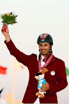 الفارس القطري علي يوسف الرميحي