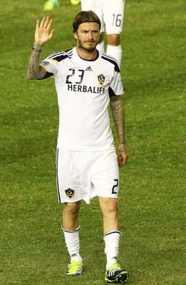 اللاعب الأنجليزي ديفيد بيكهام