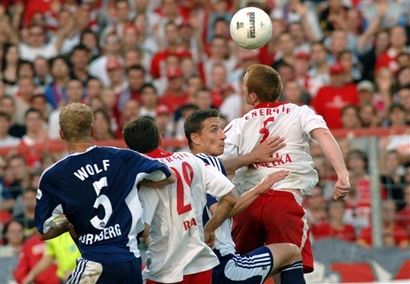 جانب من اللقاء بين نورنبرج و إنرجي كوتبوس