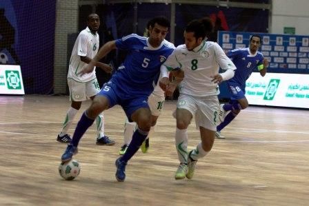 من المواجهة التي خسرها المنتخب السعودي من الكويت 