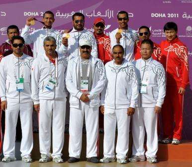 تتويج الابطال البحرينيين و فرحة البطولة
