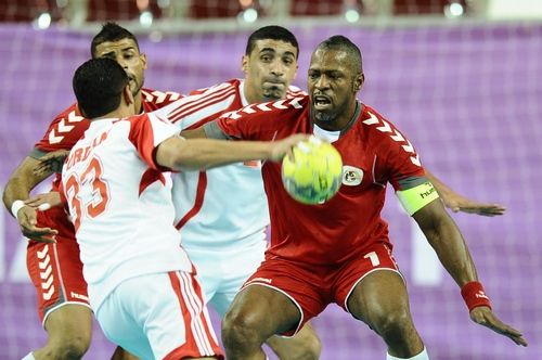 سعيد جوهر اثناء المباراة