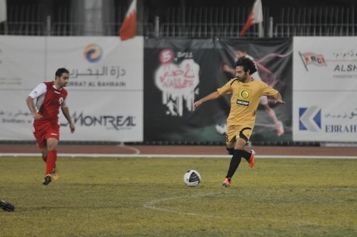 لقطات من مباراة المصرف العالمي ومنتخب الشركات