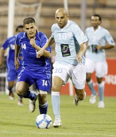 مؤيد أبو كشك (يمين) تعافى من الاصابة 