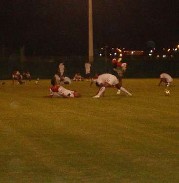 من تدريبات المنتخب العماني 