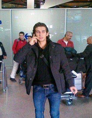 عبد الدايم لحظة وصوله عمان