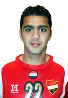  بكري طراب نجم فريق الشرطة السوري