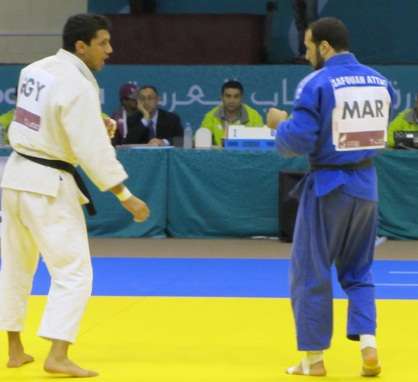 عطاف أثناء إحدى مبارياته بالبطولة