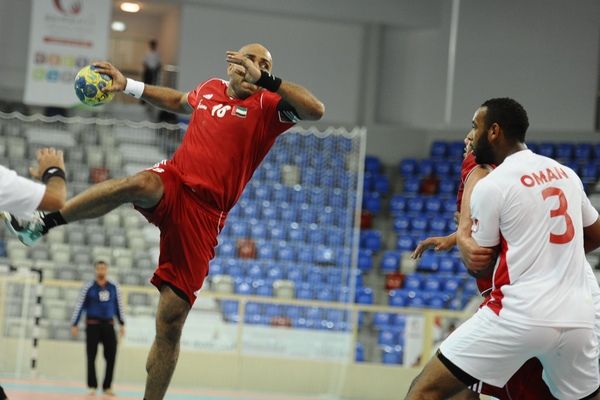 من مباريات الإمارات في دورة الألعاب الخليجية