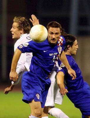 جانب من لقاء كرواتيا وانجلترا 